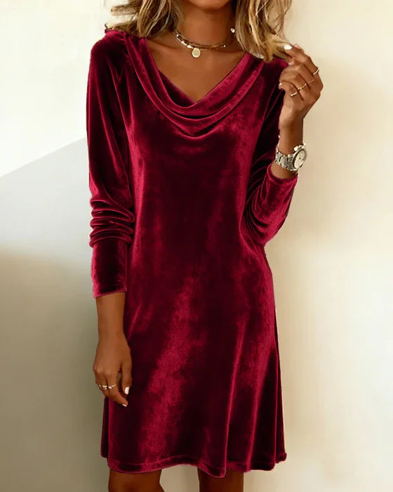 Pia | Velvet Dress Frosina
