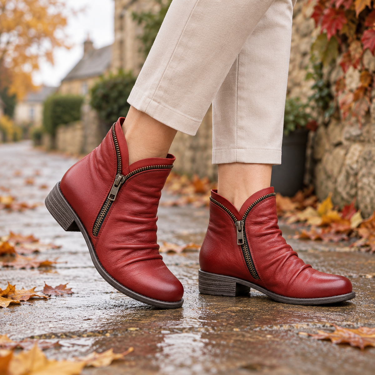 Everly | Comfortable Low Boots