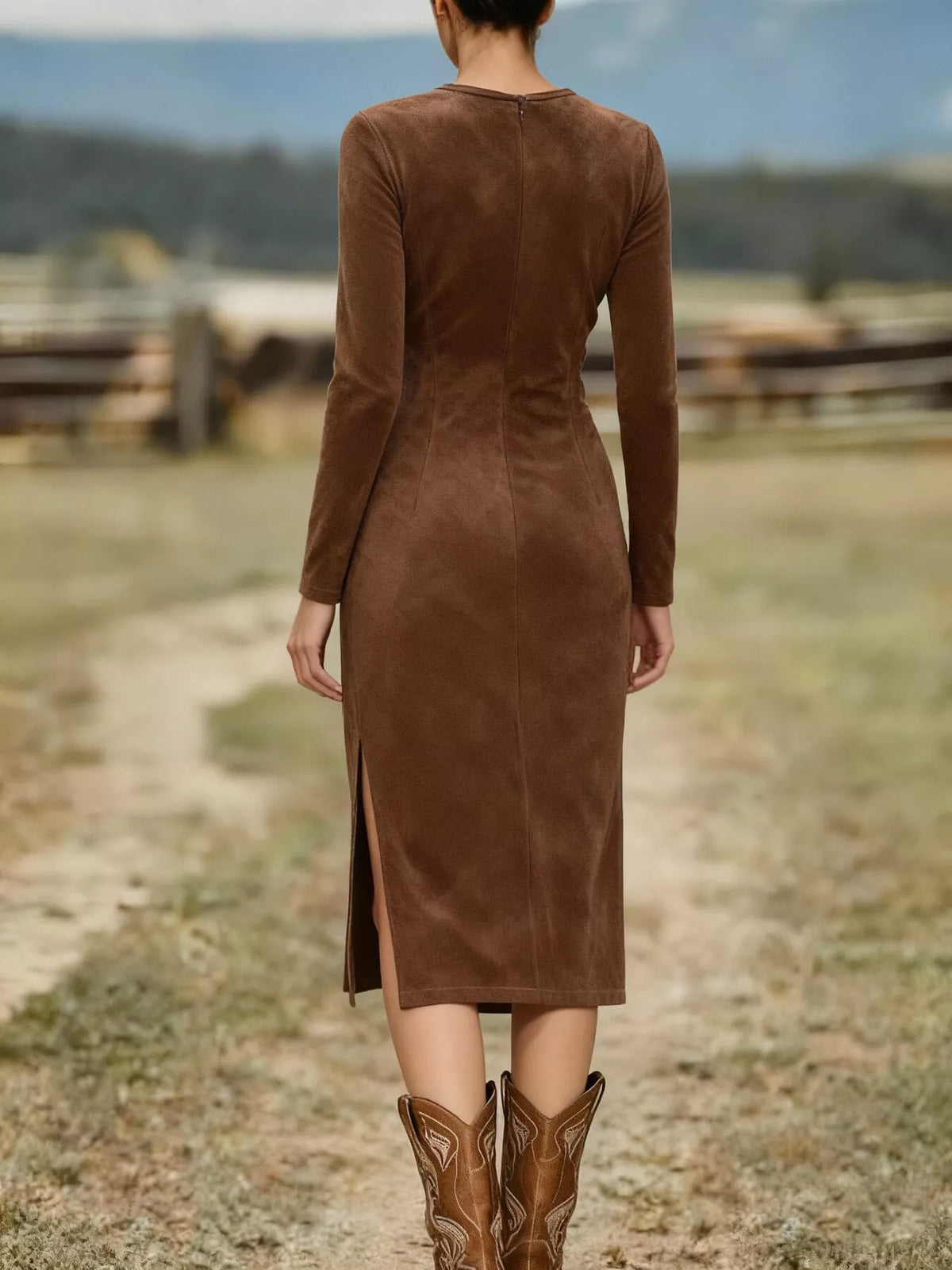 Wren | Fringe Statement Midi Dress