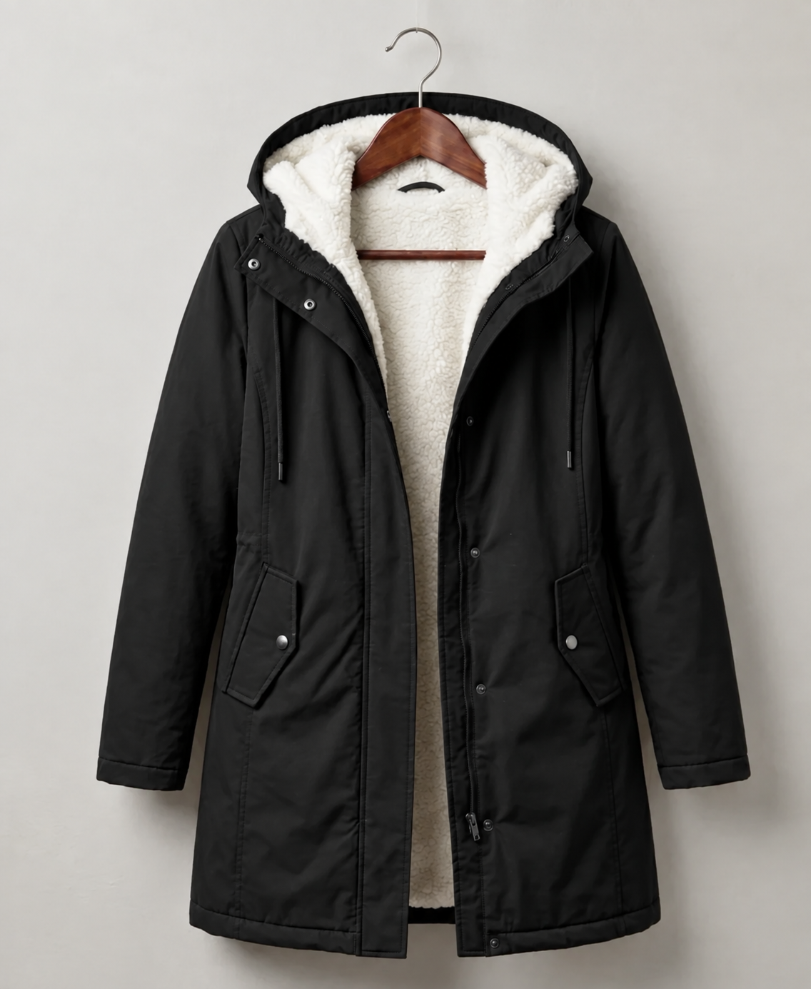Marjorie | Cozy Hooded Coat