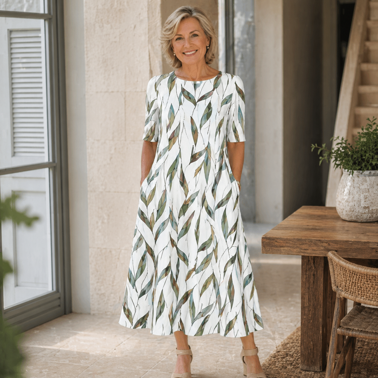 Shirley™ | Effortless Midi Dress