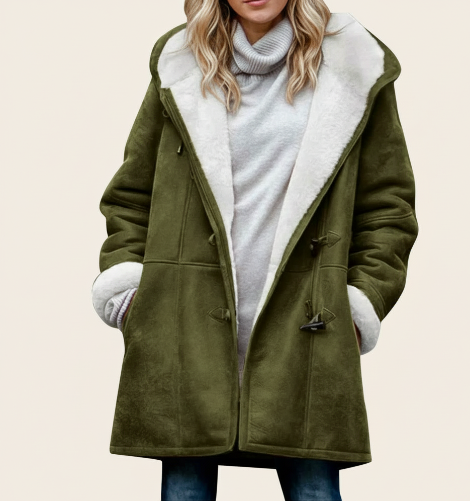 Freya | Cozy Hooded Coat