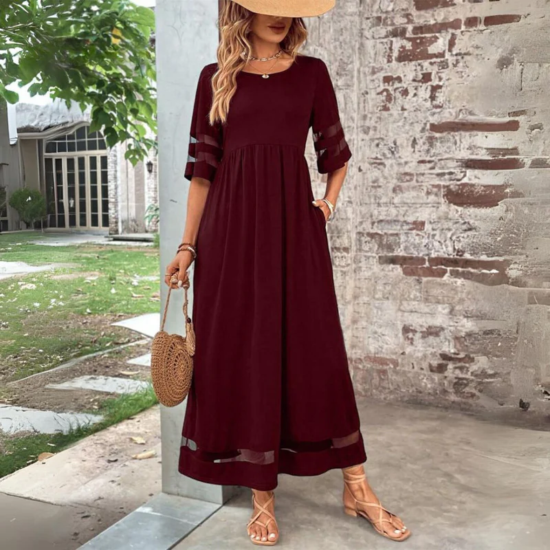 Marcelle™ | Elegant Flowing Maxi Dress