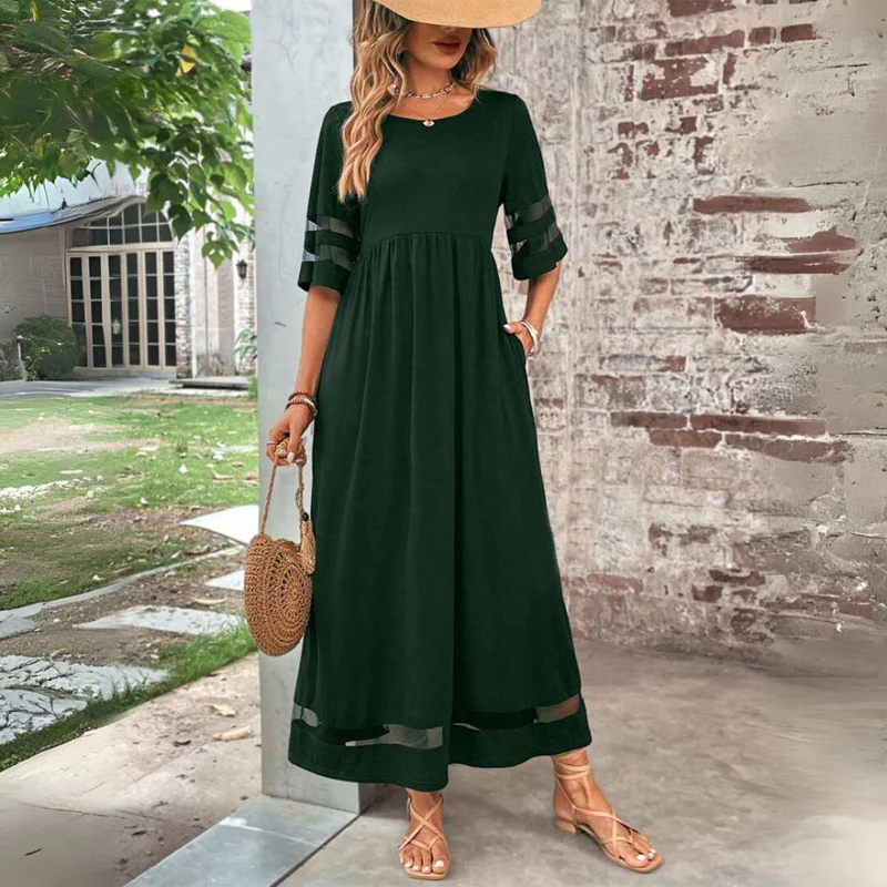 Marcelle™ | Elegant Flowing Maxi Dress