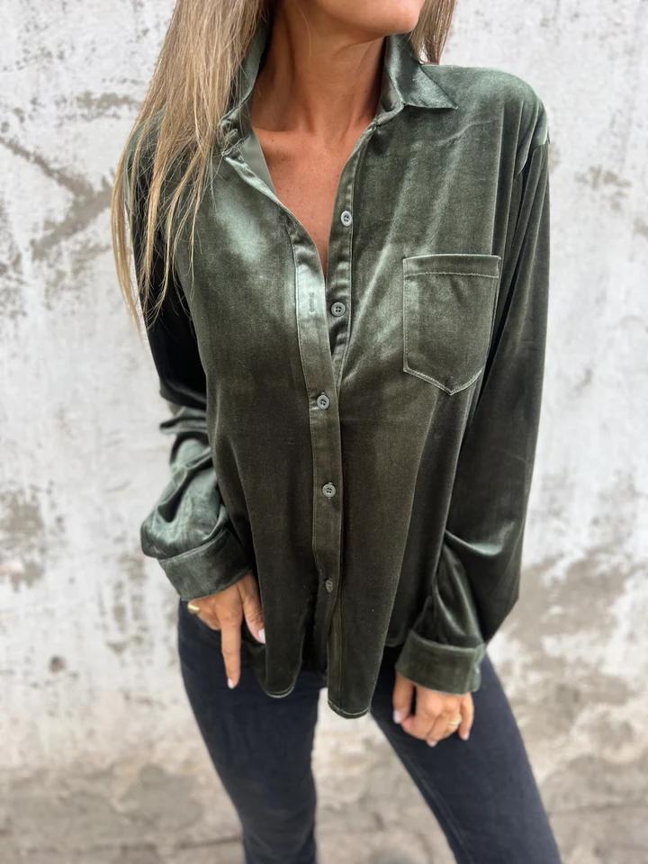 Juliette™ | Velvet Shirt