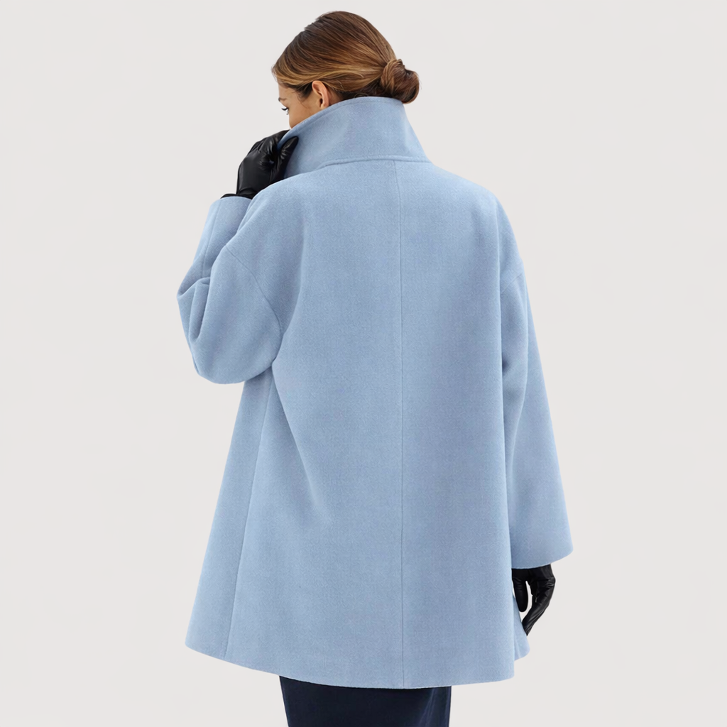 Constance | Shawl Collar Swing Coat