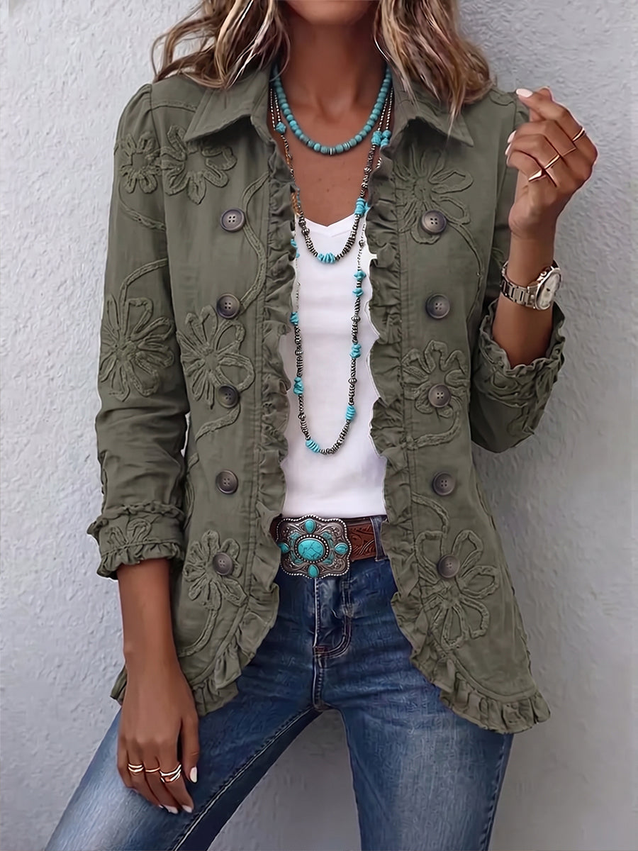 Fiordalba | Embroidered Bohemian Jacket