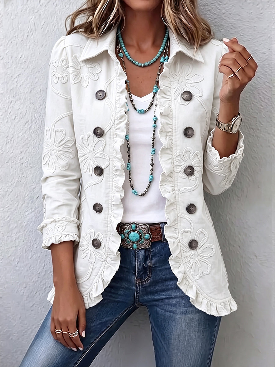 Fiordalba | Embroidered Bohemian Jacket
