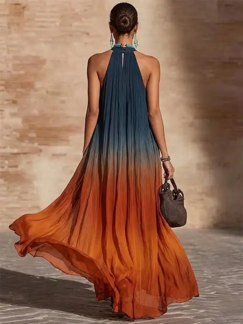 Zahara™ | Sunset Ombre Maxi Dress