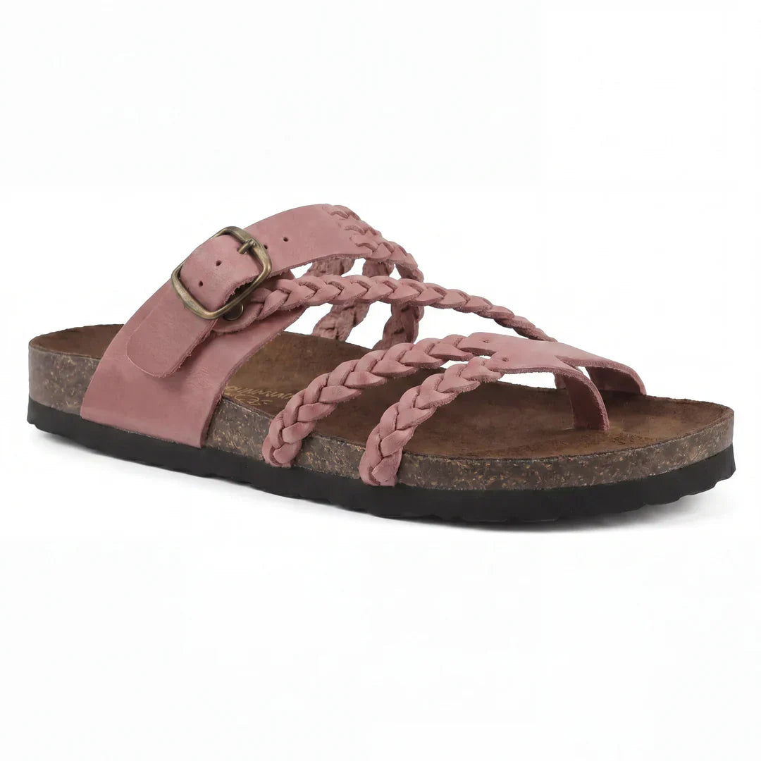 Hayleigh™ | Handwoven Comfort Sandals