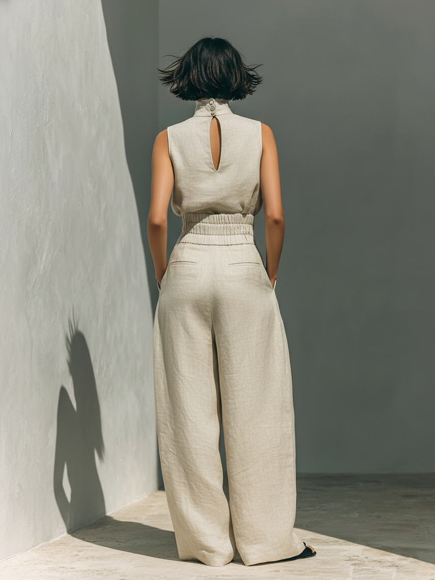 María | Wide-Leg Trouser & Top Set