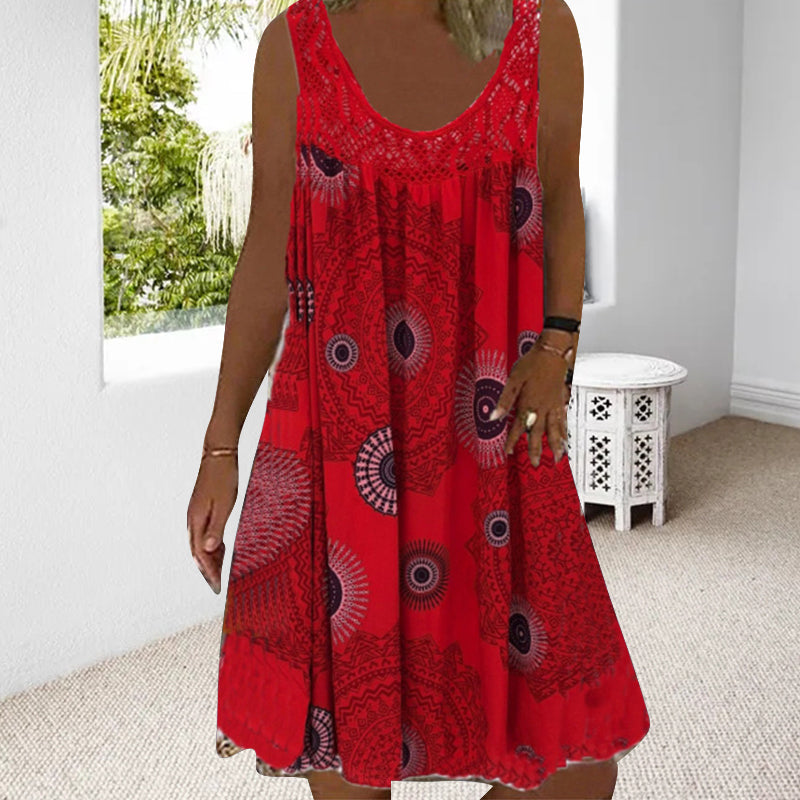 Amara | Artistic Print Dress