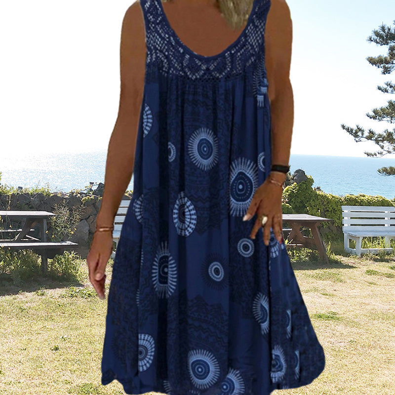Amara | Artistic Print Dress