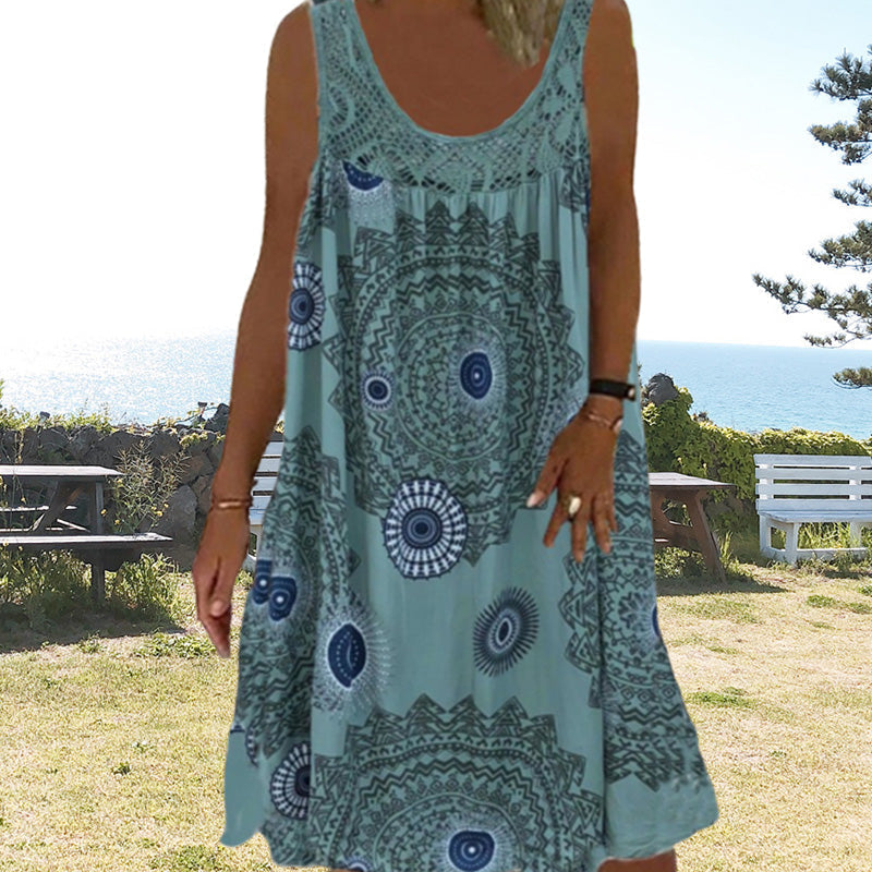 Amara | Artistic Print Dress