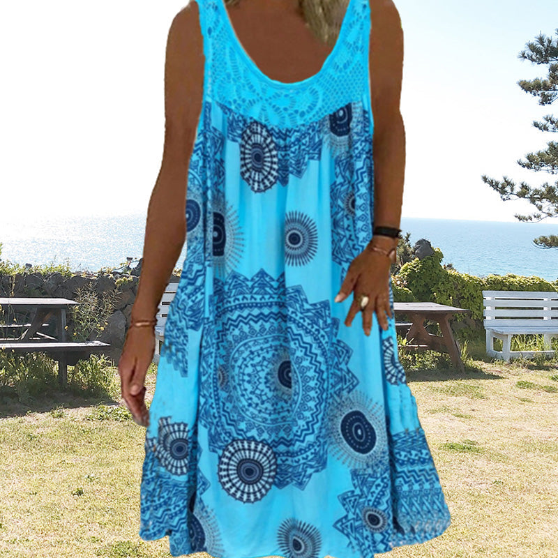 Amara | Artistic Print Dress