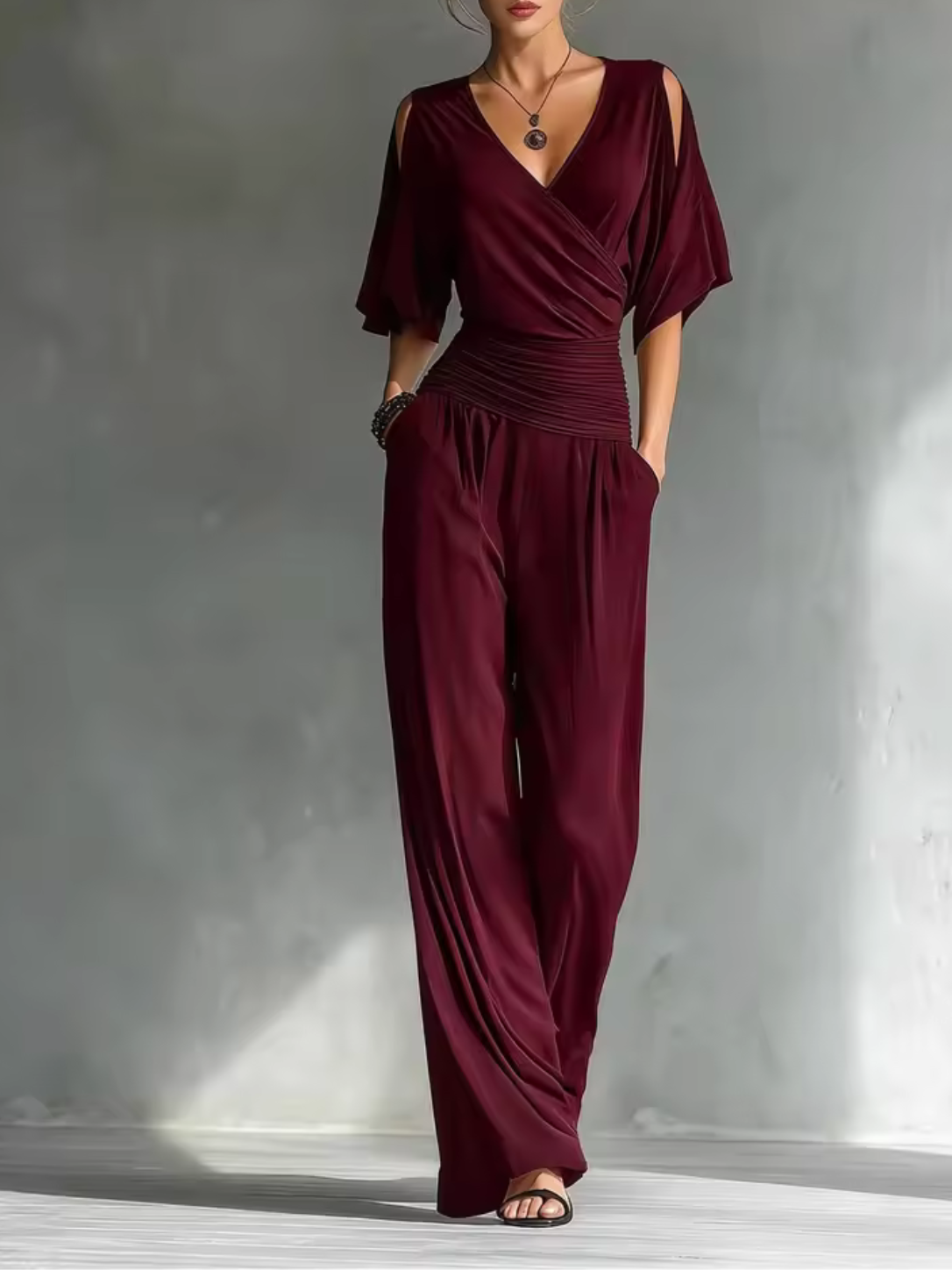Mia | Relaxed Wide-Leg Jumpsuit